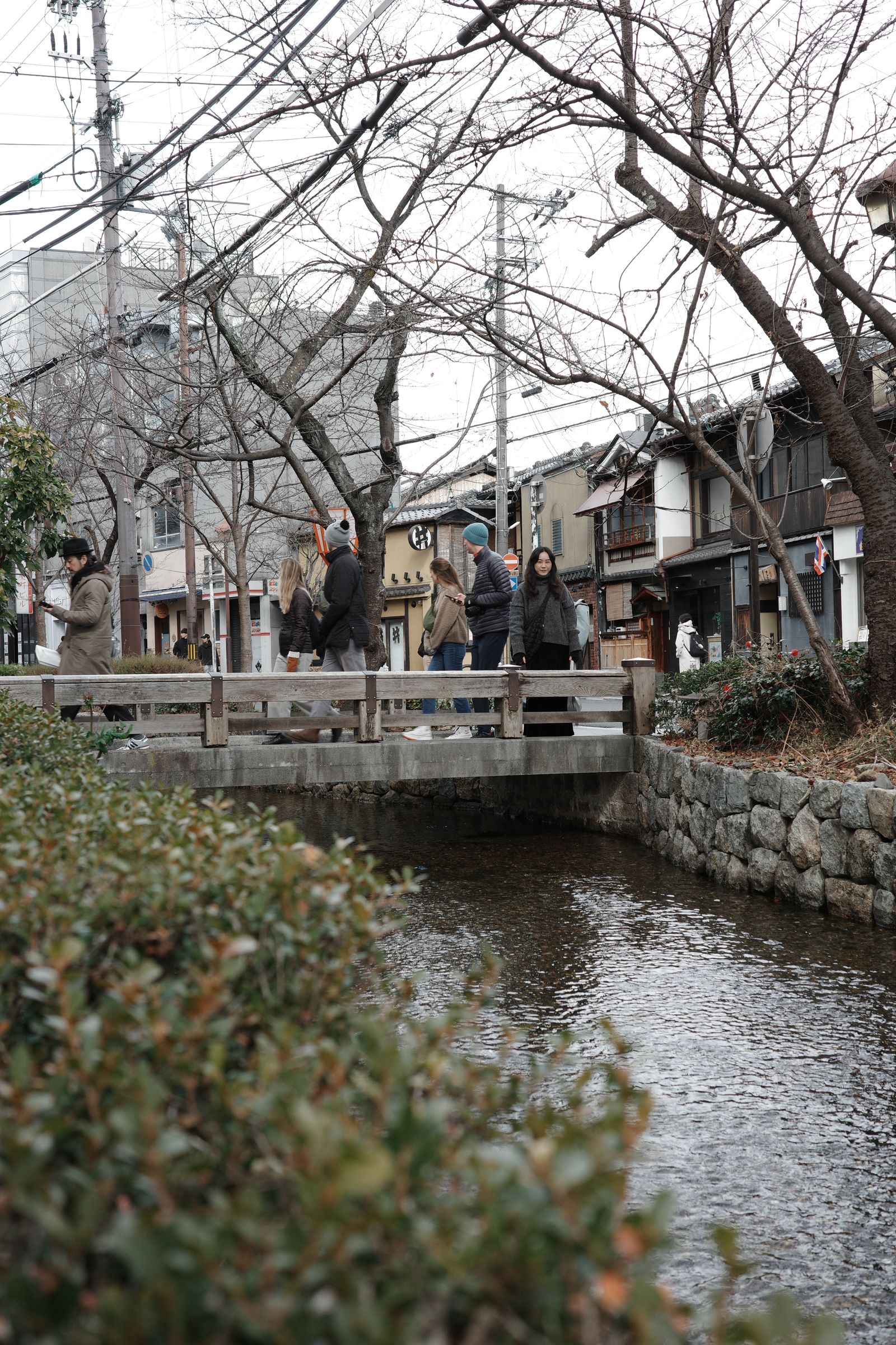a bridge in kyoto